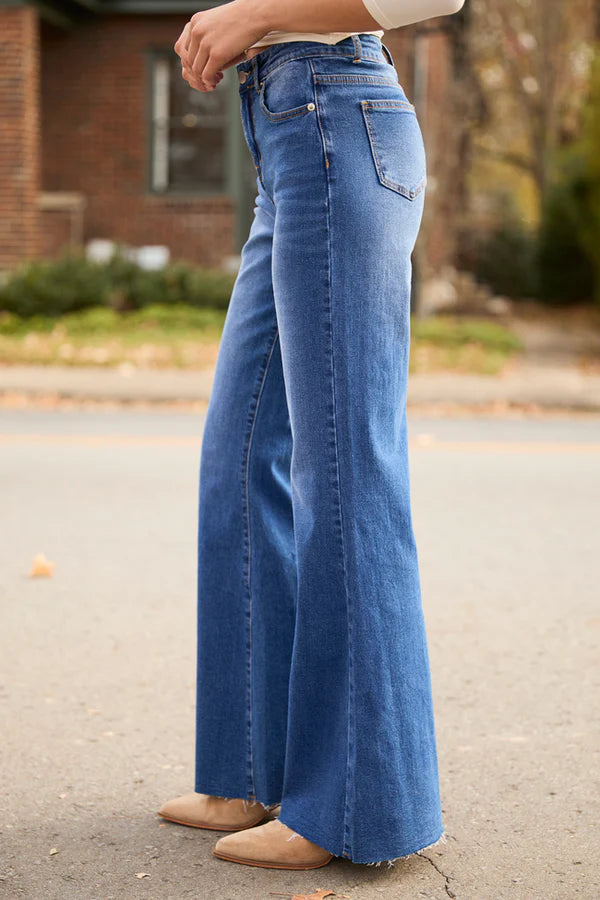 Dark Wash Flare Jeans