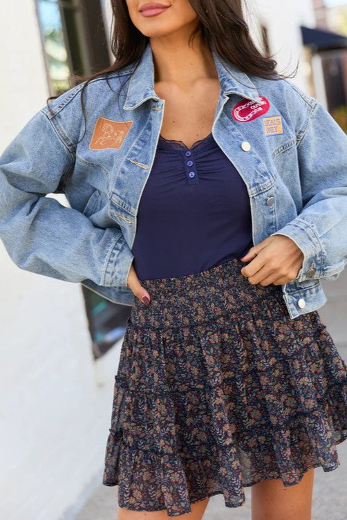 Patches Denim Jacket